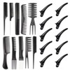 Set of 20 combs, women's, men's, ring combs, tate combs,