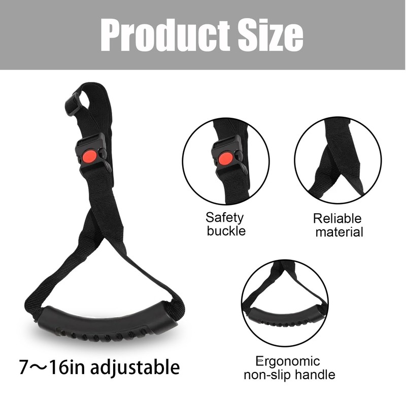 Car Door Handle for Elderly, 3 in 1 Car Window