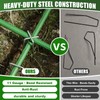 50 Pack 8 Inch Landscape Staples 11 Gauge Heavy Duty