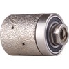 DAMO 2"X2" 90-Degree Diamond Grinding Drum Wheel, Coarse Grit, 5/8”-11
