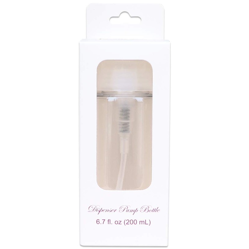 Beauticom Professional No Wording Labeled Push Down Liquid Pumping Empty