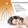 Frentaly 4 PCSHead Massager Scratcher Neck Massage Scalp Relax Calm