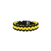 Black and Yellow Paracord Bracelet 8 Inches