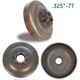 FJSaDobo Spur Sprocket Drum Clutch Assembly Oil Pump .325 Pitch 7 T for Husqvarna 340 345 350 445 445E 450 450E Jonsered 2145 and 2150 McCulloch PM5000 Chain Saw