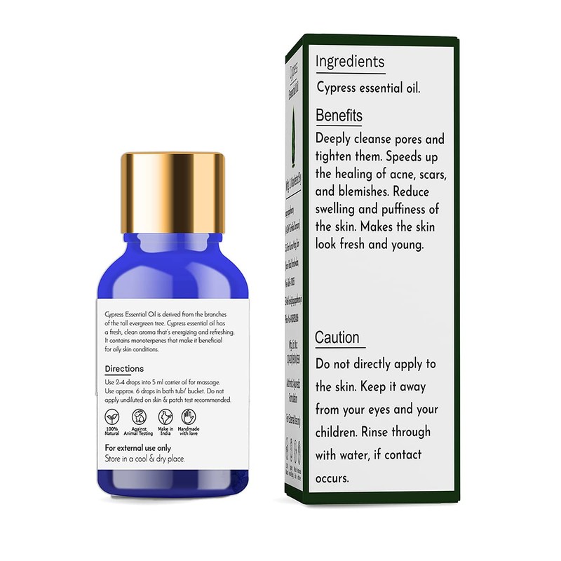 Sage Apothecary Cypress Essential Oil - 10 ML