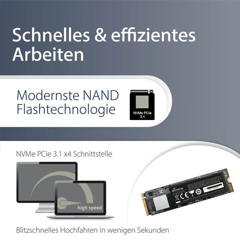 MediaRange Internal SSD Hard Drive 1TB - Solid State with