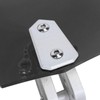 Motorcycle Acrylic Windshield Adjustable Clip On Windshield Extension Smoke Black