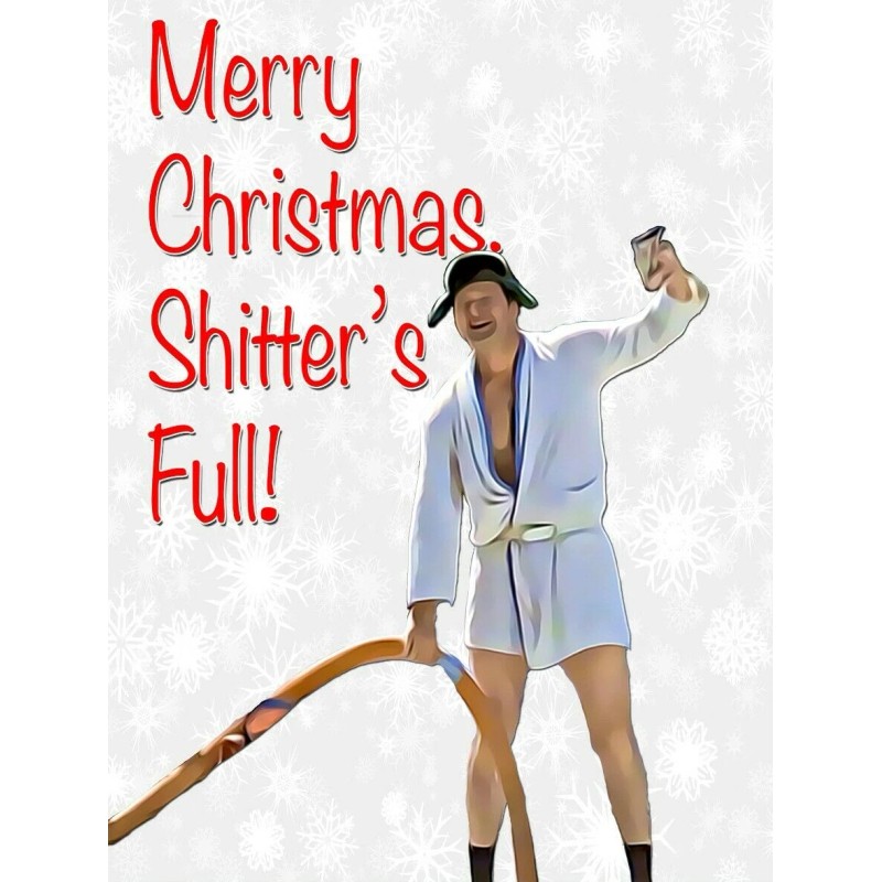 1989 National Lampoon's Christmas Vacation Print Cousin Eddie