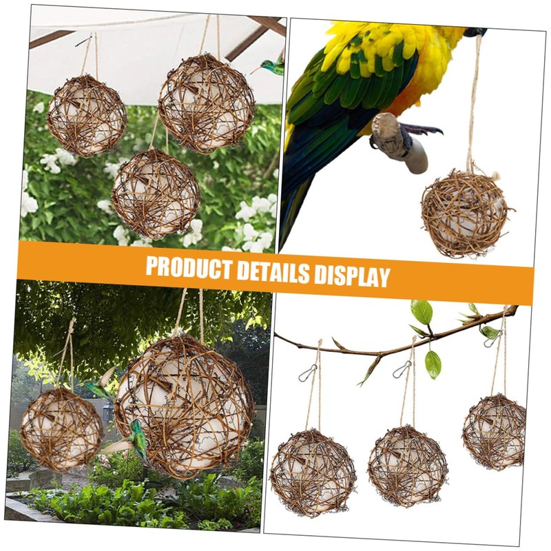 BESPORTBLE 3pcs Hummingbird Nesting Material Holder for Birds for Outdoor