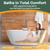 HOMBYS Extra Thick Full Body Bath Pillows Mat & Cushion