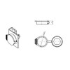 1 x Dust Cap Dust Cap Made of PE Rotary