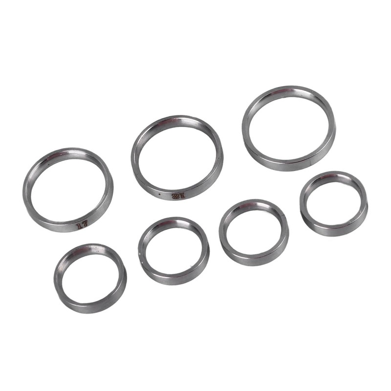 Ring Sizer Measuring Tool Portable Exquisite Polishing Stainless Steel Finger