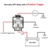 Weasch Fuse Relay Switch Kit, 12V 30A, 4 Pin SPST,