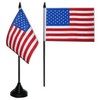Flaggenfritze USA Table Flag + Free Sticker