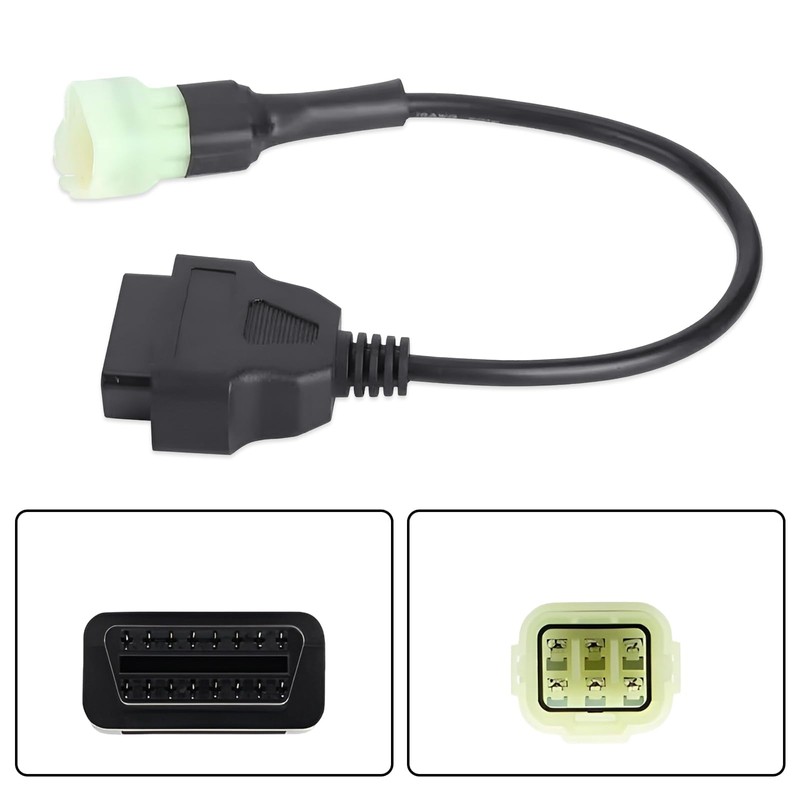 Osznmmg OBD2 Adapter Connector Cable Scan Tool OBD II 6-Pin