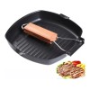 Total Supplier Sarten Parrilla Square Grill Plegable Antiadherente