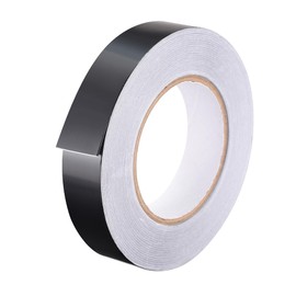 sourcing map Aluminum Foil Tape Black Matte Tape Non Reflective 20mmx50m/164ft for HVAC, Sealing, Patching Hot and Blocking Light