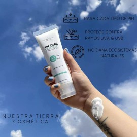 Nuestra Tierra Cosmética  Protector Solar  Amplio Espectro Sun Care Cutis Graso Mixto
