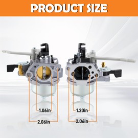 Topkidame Huayi 813280 Carburetor Carb Fit for Briggssstraton 25T3 25T Motor Gasoline Engine, Grey