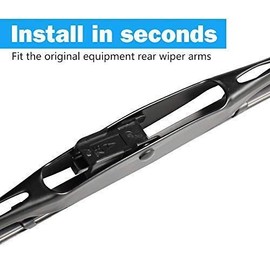 Rear Wiper Blade,ASLAM Type-E 12-1 for 2002-2006,2012-2016 Honda CR-V Rear Windshield,Exact Fit(Pack of 2)