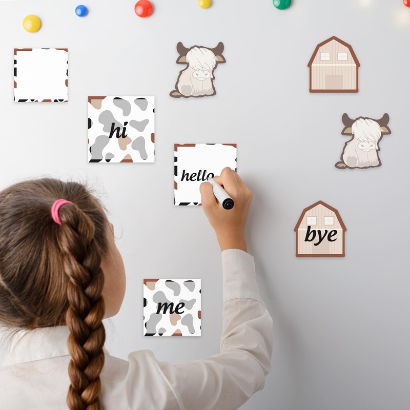 JarThenaAMCS 240 Sheets Highland Cow Sticky Notes Set 8 Designs