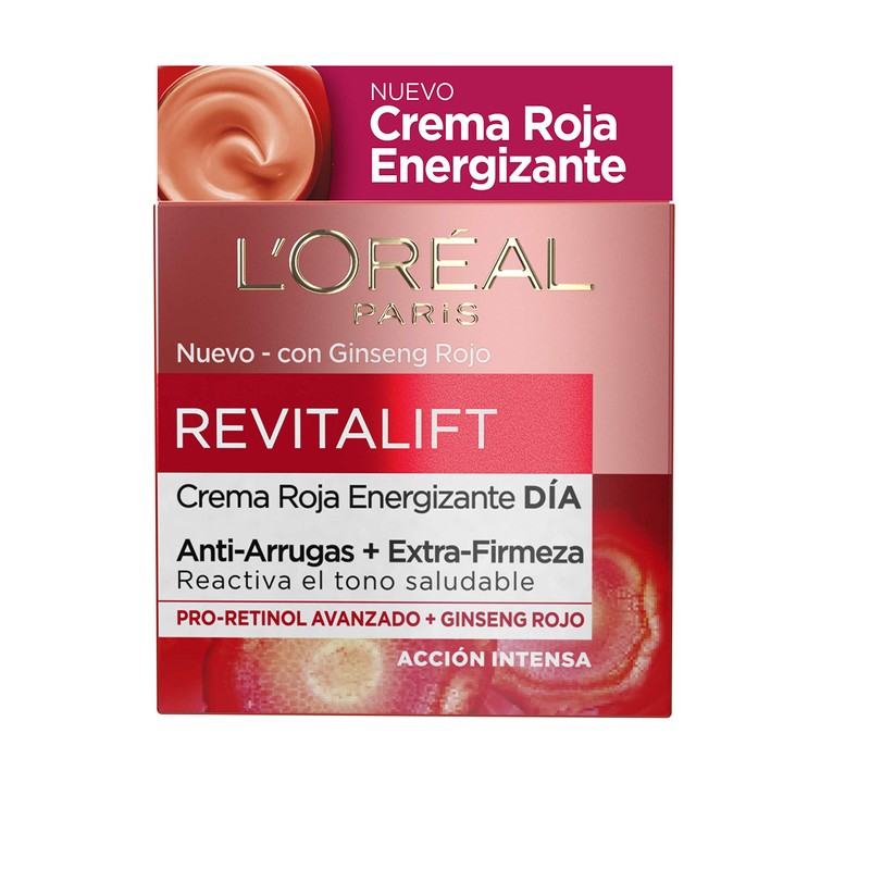 L'Oréal Paris Revitalift Energicising Anti-Wrinkle Day Cream with Ginseng Red