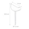 Relaxdays 8 x Automatic Water Dispensing Watering Globes Bird Shape