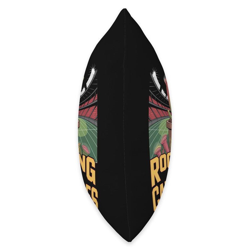 Rooting for Carnivorous Plants Venus Flytrap Enthusiast Throw Pillow