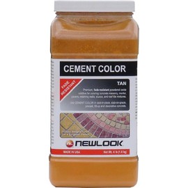 New Look CEMENT COLOR 4 lb. Tan Fade Resistant Cement Color
