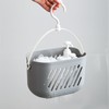 Orrdiffi Pack of 2 Shower Baskets for Hanging, Plastic Bath