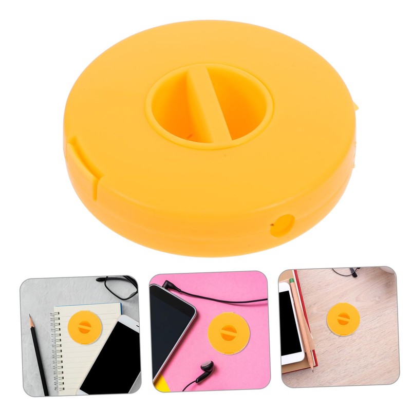 Outanaya Retractable Earbud Cable Winder Box Compact Storage Organizer with