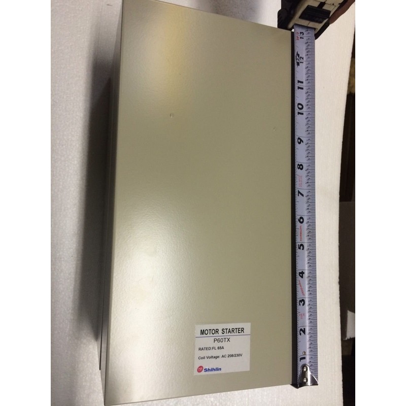10 HP Single Phase Magnetic Starter Motor Control, Shihlin P60TX,