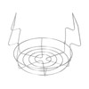 Stainless Steel Canning Rack, Foldable Contoured Steel Handles Rack for