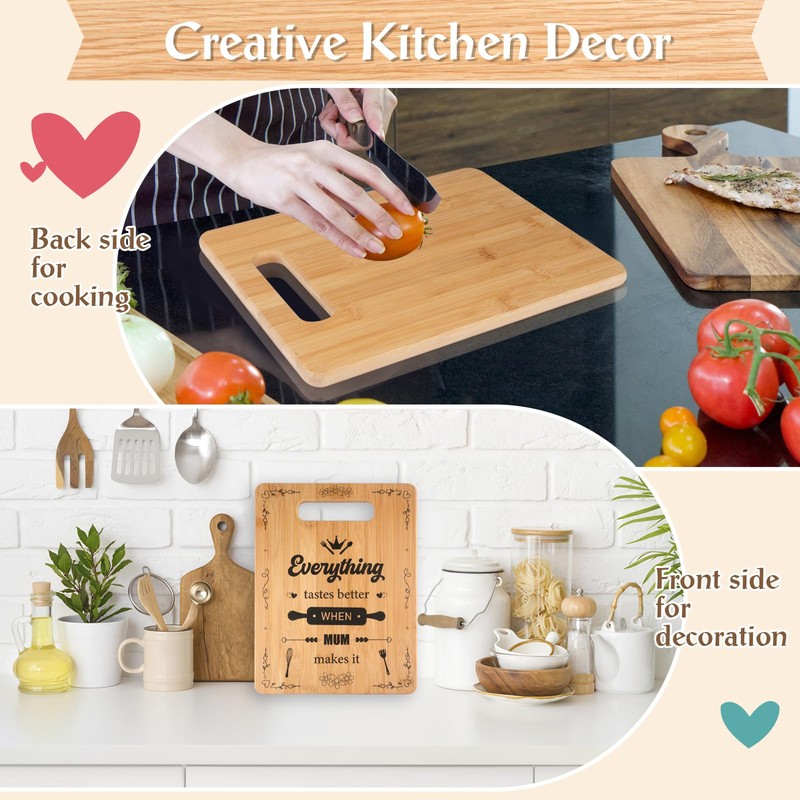 Wood Chopping Board, Luxury Gift for Chef, Housewarming, Christmas -
