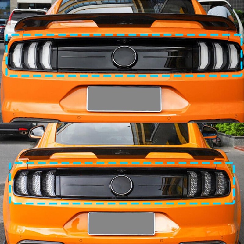 Ombialo Tail Light Lamp Cover Compatible with Ford Mustang 2018-2023