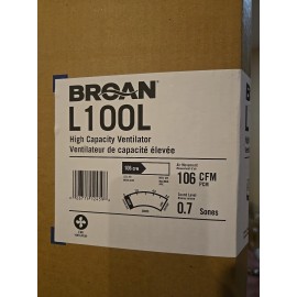 BROAN-NUTONE Broan L100L In-Line Ventilator Fan - 106 CFM