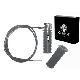 OEM-GT Mini Bike Motorcycle Twist Throttle with Grips for 7/8" Handlebar.