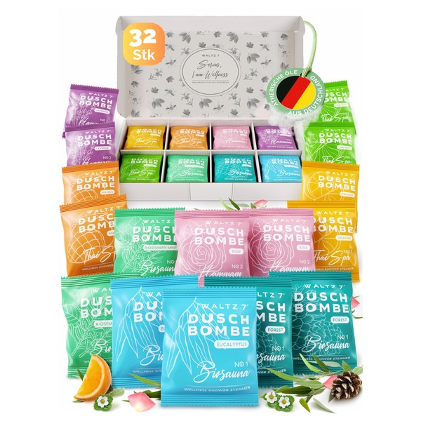 Waltz7 Wellness Gift Set for Full Relaxation in the Shower