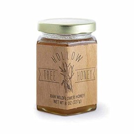 Hollow Tree Raw Wildflower Honey 8oz