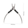 VICASKY 1 set Stainless Steel Nail Scissors Professional Cuticle Remover