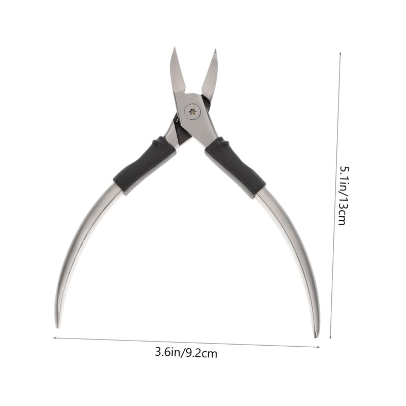 VICASKY 1 set Stainless Steel Nail Scissors Professional Cuticle Remover