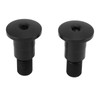 2PCS Motorcycle Handlebar Bar End Mirror Adapters M16 Thread Aluminum