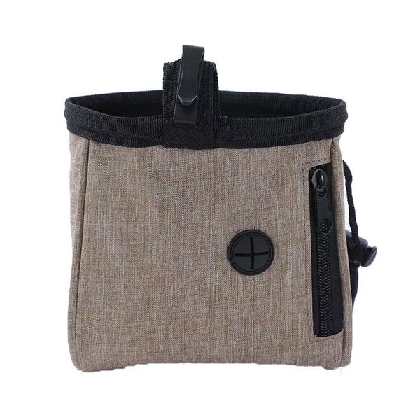 GOSATYUM Dog Training Treat Bag with Poop Bag Dispenser, 3-Way