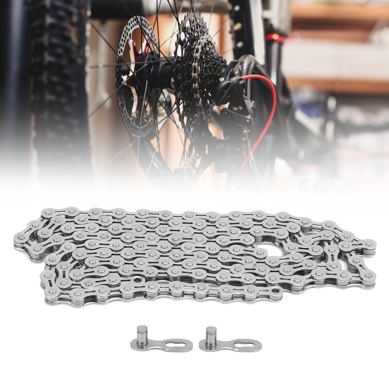 VG Sports 8 Speed Bike Chain Lightweight Half Hollow 1/2x3/32