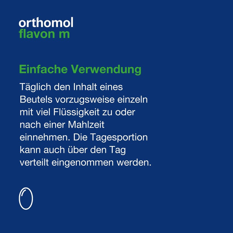 orthomol flavon m Kapseln, 30 St. Portionen