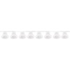 Tissue Bell Streamer (white) Party Accessory (1 count) (1/Pkg)