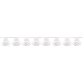 Tissue Bell Streamer (white) Party Accessory  (1 count) (1/Pkg)