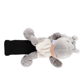 Alnicov Grey Hippo Shape Golf Head Cover Novelty Animal Driver Head Cover Universal Golf Club Protector Accessories