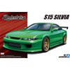 青島文化教材社 1/24 ザ・チューンドカーシリーズ No.42 ニッサン ロデックスタイル S15シルビア 1999 プラモデル