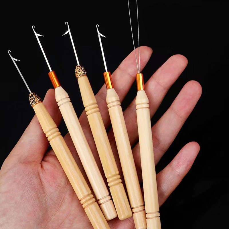 8 Pieces Hair Extension Tools, Hair Threading Tools, Hair Braiding